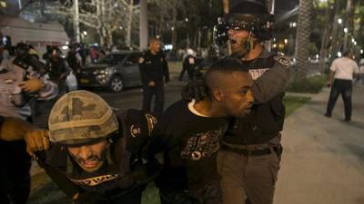 Ethiopian-Israeli protesters clash with police in Tel Aviv