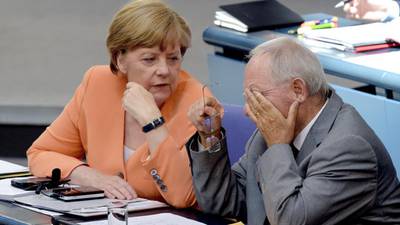 German frustration with Greece boils over in  Bundestag