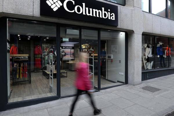 Columbia Sportswear defies gloom with first Irish standalone shop