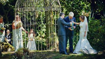 Behind the News: Tracey Wade-Greally, who opted for a humanist wedding