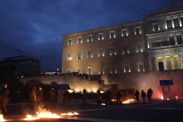 Greece forced to cut pensions and increase tax again