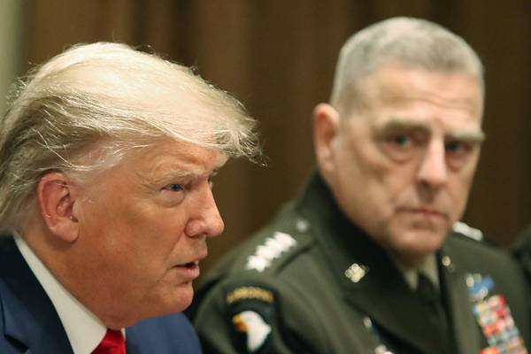 Top general feared Donald Trump would launch nuclear war, Bob Woodward book claims