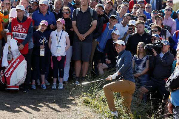 Rory McIlroy fights back at Birkdale after horror start