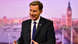 'A heavy heart': Jeremy Hunt says would leave EU without deal