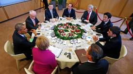 Ukraine tops agenda at G7 in Brussels