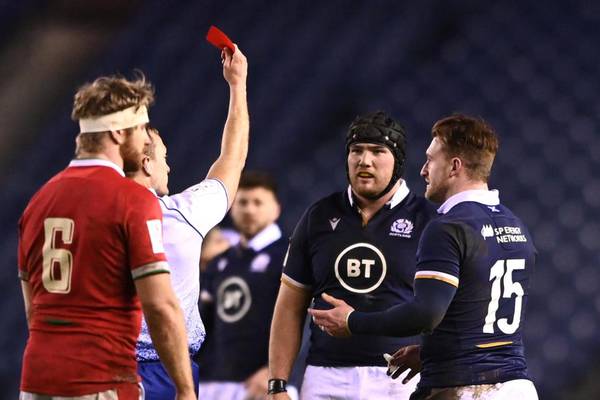 Six Nations: Zander Fagerson banned for the rest of Scotland campaign