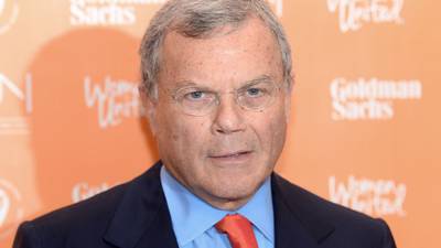 Martin Sorrell’s S4 Capital plummets after warning of falling revenues