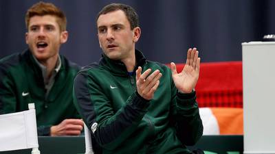 Conor Niland not travelling with Irish Davis Cup team to Cyprus