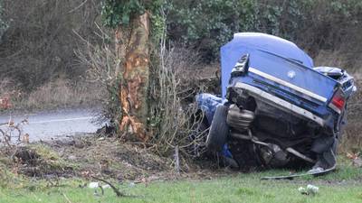 Man in his 30s dies after single-car crash in Co Donegal