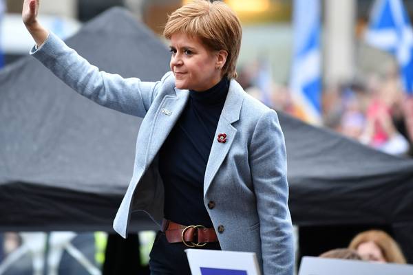 Scotland’s future ‘on the line’, says Sturgeon at independence rally