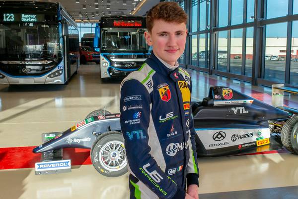 Ireland’s next motor racing star: ‘I originally started at the age of nine’