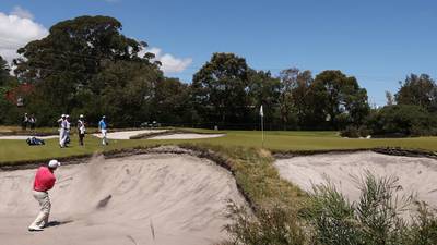 Thomas Bjorn takes World Cup lead at Royal Melbourne