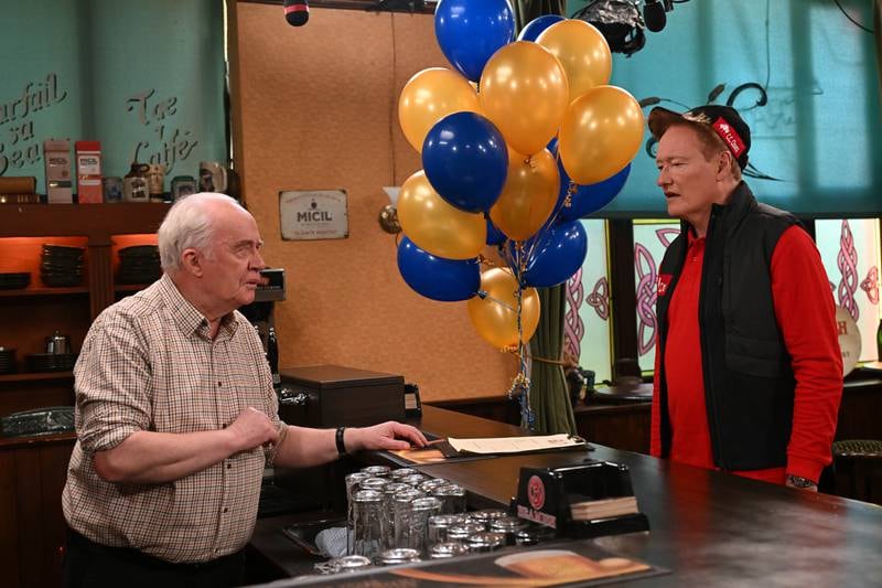 Conan O’Brien on Ros na Rún review: Comedian finds his niche as a disappointed Irish-American balloon-seller