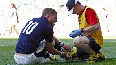 Scotland and Vern Cotter sweat over Finn Russell fitness