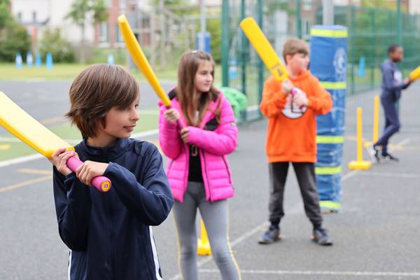 Cricket bats above as popularity of sport soars among children in west Dublin