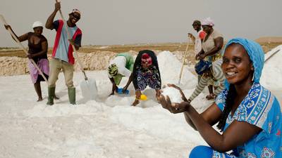To the salt flats of Senegal for a buoyant business idea