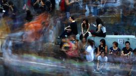 Calm descends as Hong Kong protesters await response