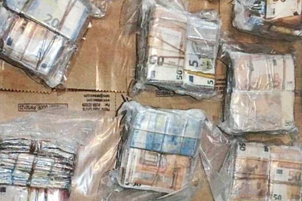 Five arrested after €1.7m Kinahan cash seizures
