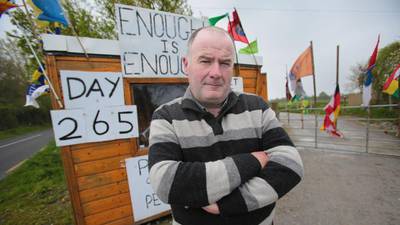 Don’t evict families, says Limerick protester nine months into repossession stand-off