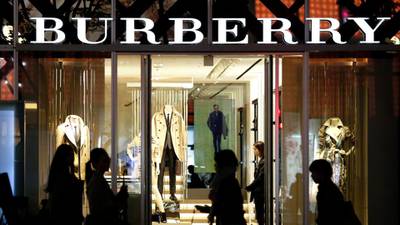 Burberry says foreign exchange impact to fade