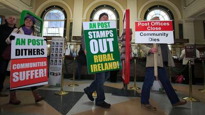Post office closures will ‘devastate rural Ireland,’ protesters say