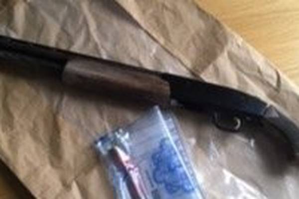Man arrested after sawn-off shotgun seized due for court