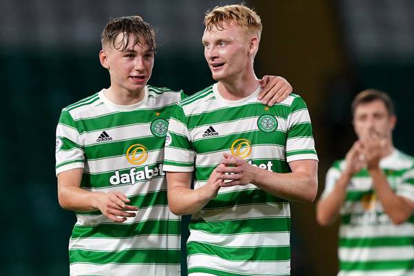 Liam Scales makes Celtic debut in easy win over 10-man Raith Rovers