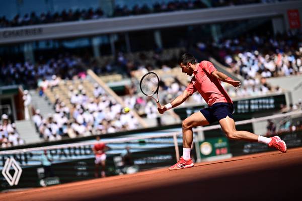 French Open: Novak Djokovic edges closer to Grand Slam record with spot in last eight