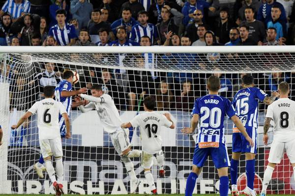 Alaves stun Real Madrid as scoring drought continues
