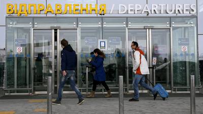 Ukraine  blames  Russian hackers for airport attack
