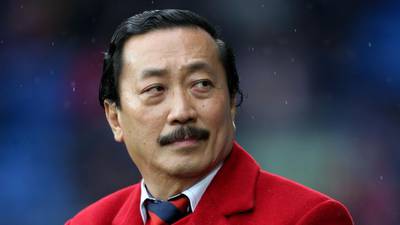 Vincent Tan appalled at comments of Wigan chairman Dave Whelan