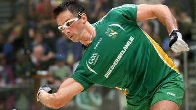Ireland’s Paul Brady wins fifth successive world handball final