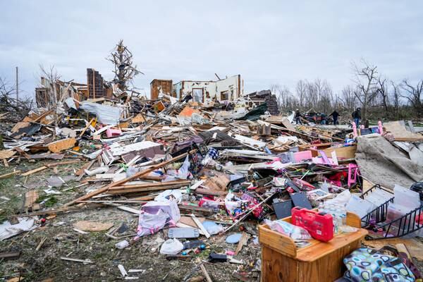 US tornadoes: Death toll rises to at least 26 after storms hit south and midwest