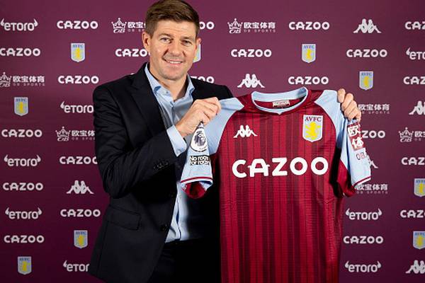 Steven Gerrard unveiled by Aston Villa as new head coach