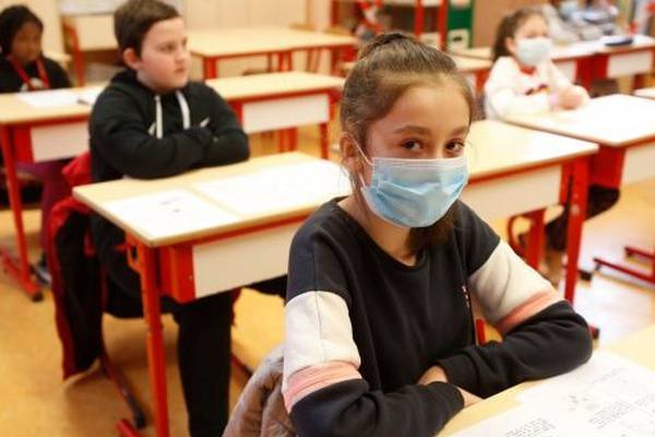 Children must wear masks when they return to school