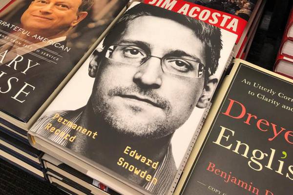 US justice department sues Edward Snowden over new book