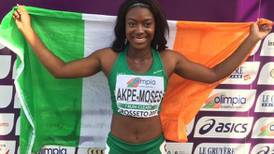 Irish sprinter Gina Akpe-Moses targets World Junior win