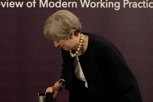 Theresa May’s speech shows the limits of her insecure employment