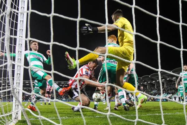 Frantic finish sees Markus Poom rescue point for Shamrock Rovers in Derry draw