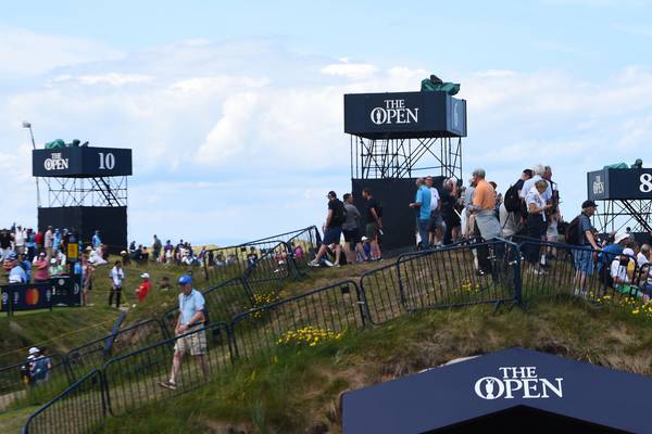 Portrush will be second-highest attended British Open in history