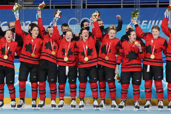 Redemption for Canada as they beat rivals USA to win ice hockey gold