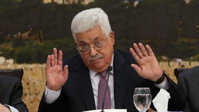 Palestinian leader appeals to EU for recognition