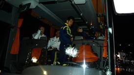 Fenerbahce team bus shot at in north Turkey