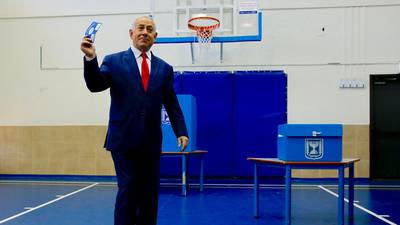 Exit polls show Israeli election too close to call