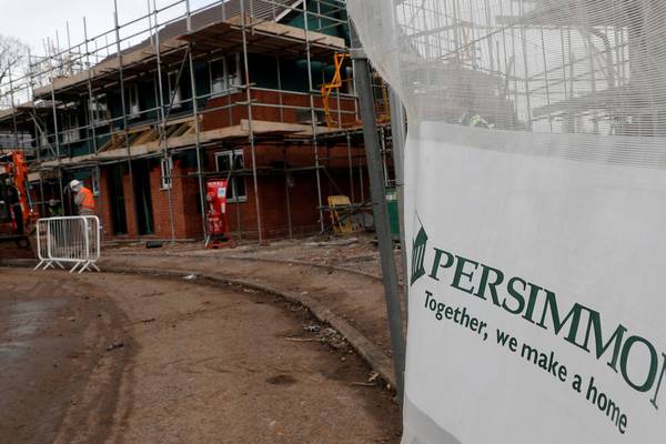 Home builder faces comedown from ‘crack cocaine’ of help-to-buy