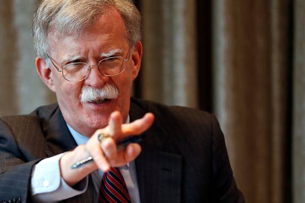 US would strongly support no-deal Brexit, says John Bolton