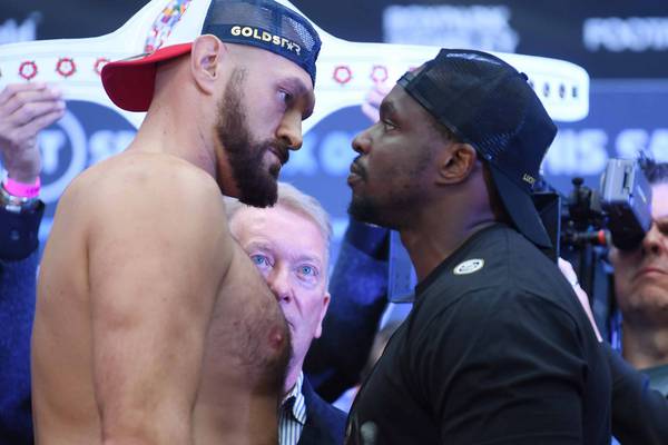 Fury in typically confident mood for Whyte showdown