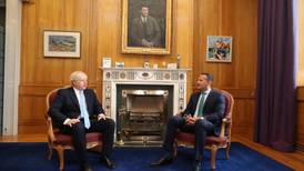 Leo Varadkar and Boris Johnson pledge to work together to restore powersharing