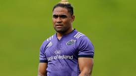 Munster lose Francis Saili for four months with shoulder injury