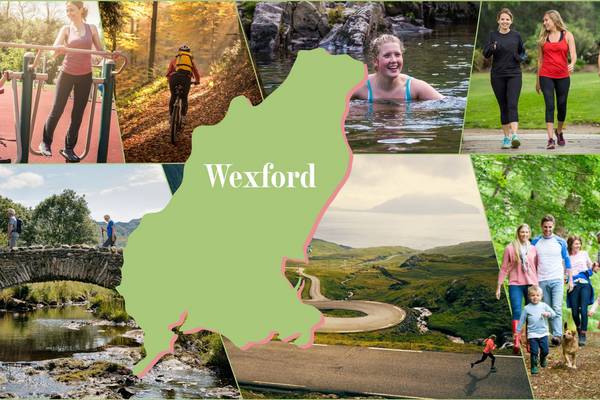 Co Wexford: one walk, one run, one hike, one swim, one cycle, one park and one outdoor gym